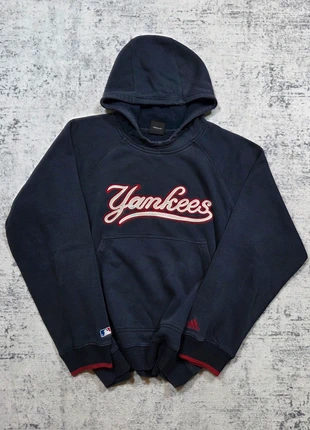 Sweat Adidas Yankees MLB Vintage Hoodie Oversize Large Ample Années 2000 L Collector Brodé, merk: adidas, staat: Heel goed, maat: L, € 54,99, € 58,44 inclusief Kopersbescherming Pro