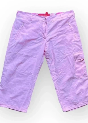 Fishbone 3/4 Length Cargo Utility Bottoms – Baby Pink – L, brand: Fishbone, condition: Very good, size: L / 40 / 12, €11.00, €12.25 includes Buyer Protection