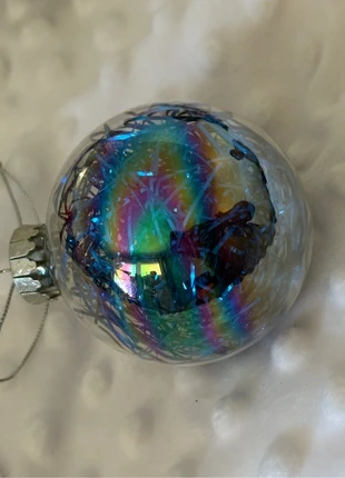 Boule de Noël a suspendre en verre, merk: sans marque, staat: Heel goed, € 1,50, € 2,28 inclusief Kopersbescherming