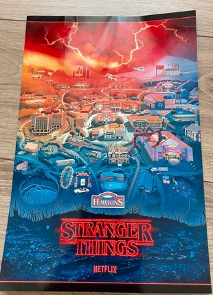 poster stranger things, marque: Stranger Things, état: Neuf sans étiquette, 2,10 €, 2,91 € Protection acheteurs incluse
