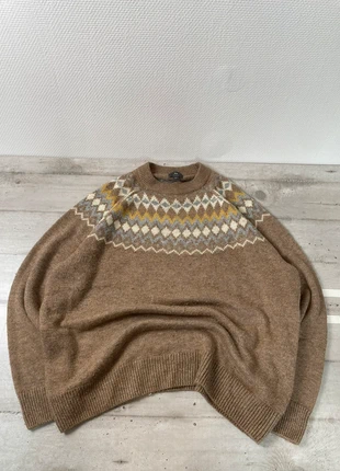 Pull d’hiver homme taille L couleur marron à motifs 5% laine très bon état, marca: Vintage Dressing, estado: Muy bueno, tamaño: L, 14,99 €, 16,44 € Protección al comprador Pro incluida