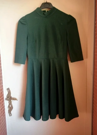 Robe mi-longue verte, marca: COQUETTE, estado: Muito bom, tamanho: M / 38 / 10, €3.00, €3.85 inclui Proteção do Comprador