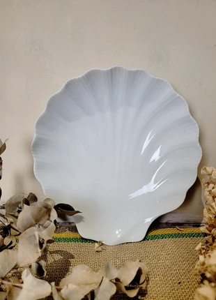 Assiette coquillage vintage en porcelaine de Limoges, marca: brocante vintage, estado: Bom, €9.00, €10.15 inclui Proteção do Comprador Pro