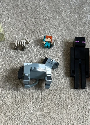 Minecraft small bundle of figures, brand: Minecraft, condition: Very good, size: One size, £3.00, £3.54 includes Buyer Protection