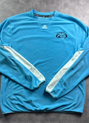 Pull polaire Adidas col rond | Bleu turquoise logo brodé | Taille XL homme, marca: adidas, estado: Muy bueno, tamaño: XL, 20,00 €, 21,70 € Protección al comprador incluida
