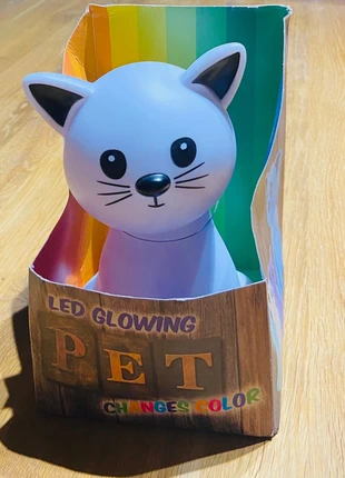 Veilleuse chat mignon 😺 Éclairage d’ambiance multicolore Led moodlight, brand: led glowing, condizioni: Nuovo con cartellino, €7.00, €8.05 include la Protezione acquisti