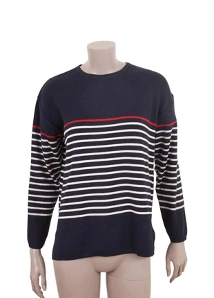 Pull marin Burton Jeans – marinière rayé laine mérinos – taille L (42/44), brand: Burton, condition: Very good, size: L, €20.00, €21.70 includes Buyer Protection