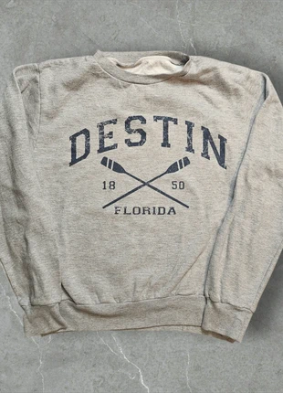 Pull us print destin florida taille s gris, marque: Gildan, état: Très bon état, taille: S, 10,90 €, 12,15 € Protection acheteurs incluse