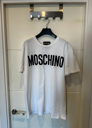 Camiseta Moschino color blanco - Talla L, merk: Moschino, staat: Nieuw zonder prijskaartje, maat: L, € 125,00, € 131,95 inclusief Kopersbescherming