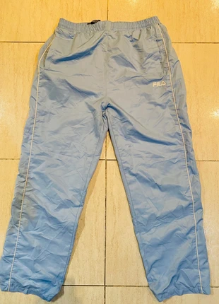 Pantalon Trackpant Fila Azul Turquesa L Vintage, marca: FILA, estado: Muy bueno, tamaño: L, 18,00 €, 19,60 € Protección al comprador incluida