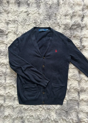 Cardigan bleu marine, marque: Ralph Lauren, état: Très bon état, taille: S, 24,00 €, 25,90 € Protection acheteurs incluse