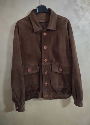 Giacca uomo Frye in vera pelle scamosciata vintage Made in Italy Taglia L., marke: Frye, zustand: Sehr gut, größe: L, 48,00 €, 51,10 € inklusive Vinted-Käuferschutz