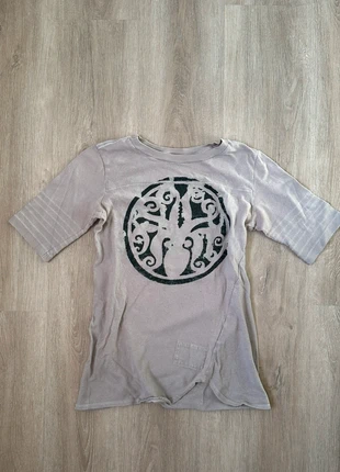 Quiksilver Grey Graphic Shirt - Size S, brand: Quiksilver, condizioni: Buone, taglia: S / IT 40 / EU 36, €4.00, €4.90 include la Protezione acquisti