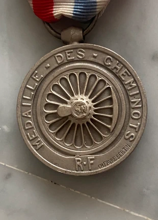Médaille des cheminots 1941, état: Bon état, 15,00 €, 16,45 € Protection acheteurs incluse