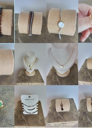 Lot de 20 bijoux, bagues, bracelet, collier, montres / très bon état / femme, marque: sans marque, état: Très bon état, 5,00 €, 5,95 € Protection acheteurs incluse