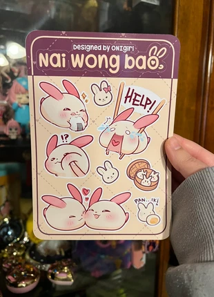 Stickersheet coniglietti bao, marque: Onigiri, état: Très bon état, 7,00 €, 8,05 € Protection acheteurs incluse