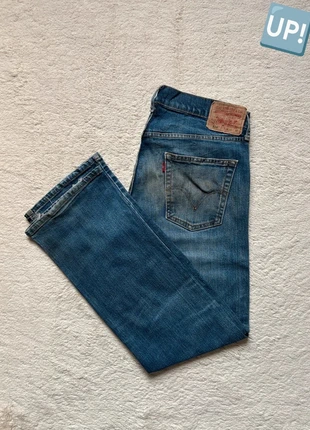 Pantalon jean Levi’s 514 vintage - Bleu marine - Coupe droite - 34x30 (FR44), marque: Levi's, état: Très bon état, taille: W34 | FR 44, 24,90 €, 26,85 € Protection acheteurs (Pro) incluse