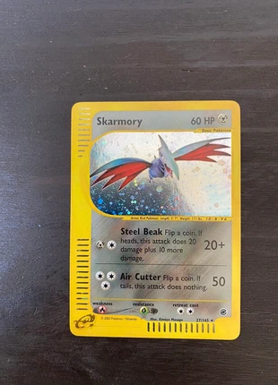 Skarmory Holo 27/165 Expedition With Swirl, merk: Pokémon, staat: Goed, € 50,00, € 53,20 inclusief Kopersbescherming
