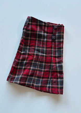 Falda vintage Y2K de los 90 - Cuadros rojos estilo grunge talla 38, marque: Sparring, état: Neuf sans étiquette, taille: M / 38 / 10, 10,00 €, 11,20 € Protection acheteurs incluse