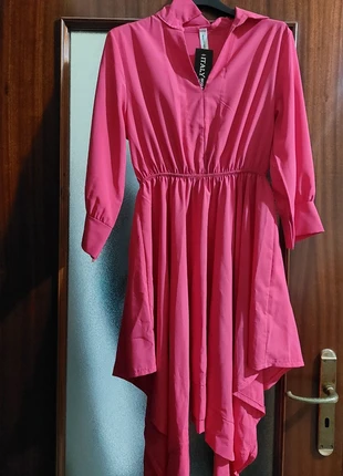 Vestito Fucsia, marca: Italy Moda, estado: Nuevo con etiquetas, tamaño: Talla única, 4,00 €, 4,90 € Protección al comprador incluida