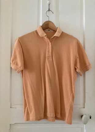Polo vintage en piqué de coton abricot, brand: Etienne Aigner, condition: Good, size: XL / 42 / 14, €8.00, €9.10 includes Buyer Protection