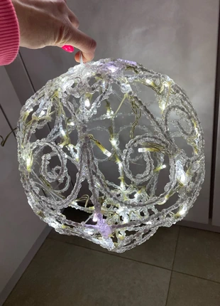Boule lumineuse de Noël diamètre 30 cm, marque: cepam, état: Neuf sans étiquette, 10,00 €, 11,20 € Protection acheteurs incluse
