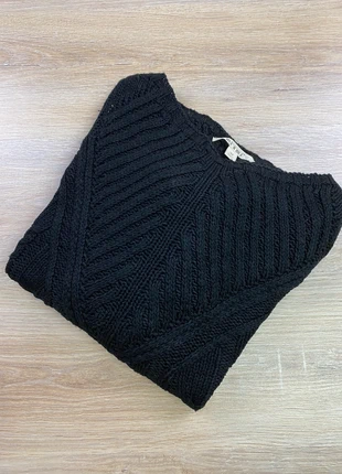 Pull col rond torsadé femme | Épaules dénudées | Taille M | Noir |#14, marca: Mi Ami, estado: Muy bueno, tamaño: M / 38 / 10, 10,00 €, 11,20 € Protección al comprador incluida