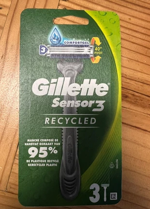 Gillettte sensor 3 Recycled, marque: Gillette, état: Neuf avec étiquette, 5,00 €, 5,95 € Protection acheteurs incluse