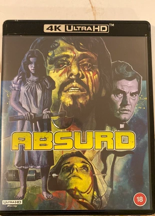 Absurd 4K blu ray horror, staat: Heel goed, € 30,00, € 32,20 inclusief Kopersbescherming