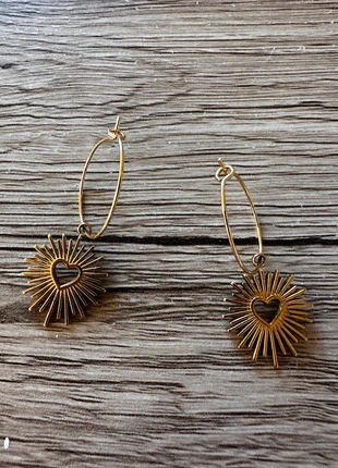 boucle d'oreilles acier inoxydable, merk: Boutique indépendante, staat: Nieuw zonder prijskaartje, € 12,00, € 13,30 inclusief Kopersbescherming