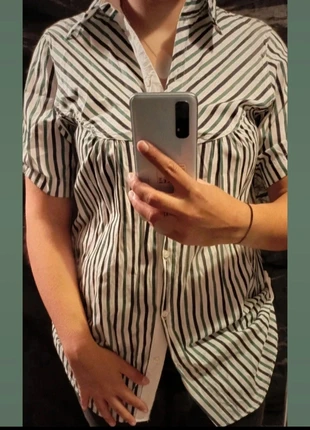 Chemise vintage lignée bleu et vert, excellent état, marque: Vintage Dressing, état: Très bon état, taille: Taille unique, 3,50 €, 4,38 € Protection acheteurs incluse