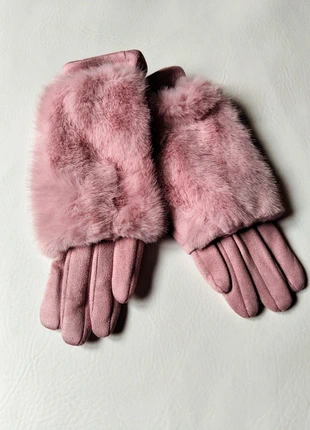 Guantes rosa palo pelo dedo táctil, marca: Local, estado: Novo sem etiquetas, tamanho: Tamanho único, €15.00, €16.45 inclui Proteção do Comprador