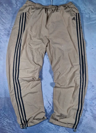 Trackpant Jogging imperméable adidas | marron clair noir | Pantalon de randonnée Vintage | Taille S, marca: adidas, estado: Muito bom, tamanho: S, €25.00, €26.95 inclui Proteção do Comprador
