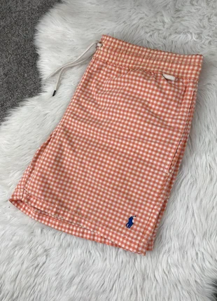 Short de Bain Ralph Lauren Orange Logo Brodé Bleu, marque: Ralph Lauren, état: Très bon état, taille: S, 31,00 €, 33,25 € Protection acheteurs (Pro) incluse