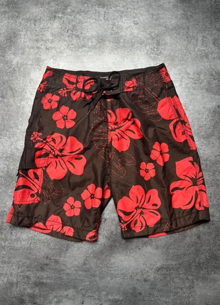 Short de bain hawaï couleur rouge, noir, Taille -S, marque: Vintage Dressing, état: Très bon état, taille: S, 15,00 €, 16,45 € Protection acheteurs incluse