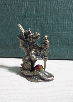 The Regal Dragon Tudor Mint Myth and Magic Pewter + Crystal, brand: Myth & Magic, condition: Very good, £8.00, £9.10 includes Buyer Protection