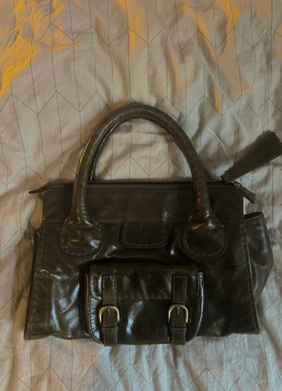 Dunkelgrüne Vintage Sabrina scala Tasche, marque: Sabrina Scala, état: Très bon état, 25,00 €, 26,95 € Protection acheteurs incluse