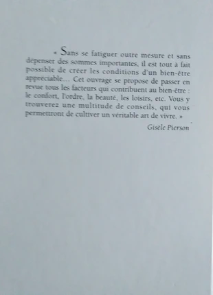 Le guide du mieux vivre l'art de s'organiser au quotidien, condition: Good, €7.00, €8.05 includes Buyer Protection