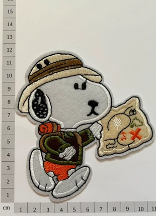 Patch grandi dimensioni Snoopy con mappa tesoro personaggio Peanuts toppa termoadesiva, marque: Snoopy, état: Très bon état, 3,50 €, 4,38 € Protection acheteurs (Pro) incluse