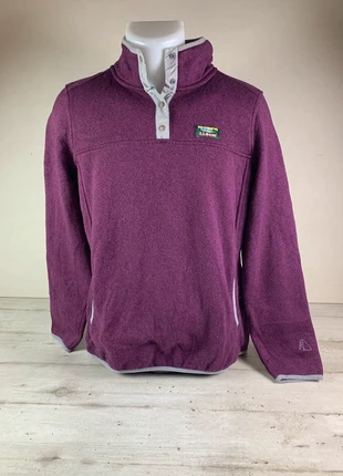 Polaire L.L.Bean femme taille XL Regular, violet prune avec finitions contrastantes gris clair, marque: L.L. Bean, état: Très bon état, taille: XL / 42 / 14, 25,00 €, 26,95 € Protection acheteurs (Pro) incluse