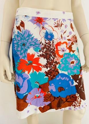 Anna Club La Perla Vintage Mini Skirt Cotton Floral Print 70s 80s Size IT 46 M L, marke: Anna CLUB, zustand: Neu, größe: L / 40 / 12, 179,00 €, 188,65 € inklusive Vinted-Käuferschutz