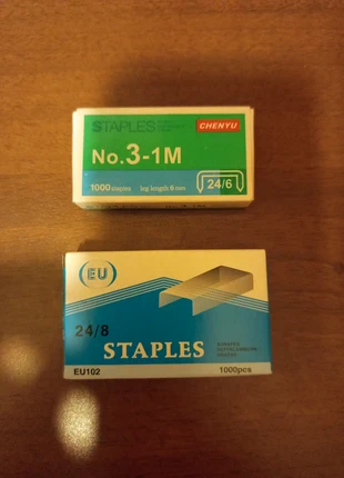 Punti spillatrice 24/6 e 24/8, marca: Mai, estado: Nuevo sin etiquetas, 1,00 €, 1,75 € Protección al comprador incluida