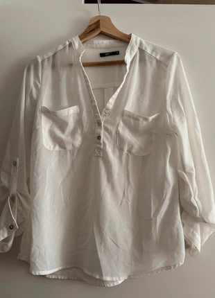 Weiße Bluse – Größe S, marke: Forever, zustand: Sehr gut, größe: S / 36 / 8, 2,50 €, 3,33 € inklusive Vinted-Käuferschutz