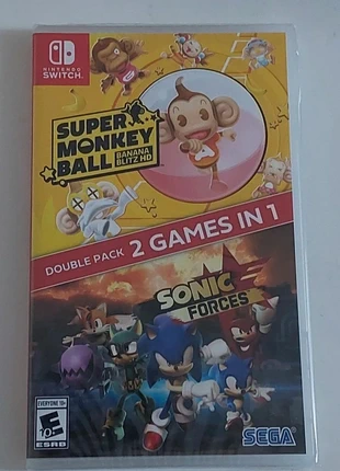 Sonic Forces + Super Monkey Ball: Banana Blitz – Nintendo Switch (Import US), zustand: Sehr gut, 24,99 €, 26,94 € beinhaltet Vinted-Käuferschutz Pro