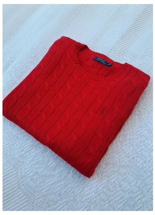Polo Ralph Lauren Cable Knit Sweater Vintage Old Money Elegant ", marca: Ralph Lauren, estado: Muito bom, tamanho: L, €42.99, €45.84 inclui Proteção do Comprador
