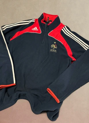 adidas vintage polaire FFF 2007-08 équipe de france veste entraînement number 31, marca: adidas, estado: Bom, tamanho: L, €55.00, €58.45 inclui Proteção do Comprador