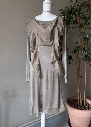 Robe femme en soie - Made in Italie - 40 Taille L et M, marca: Made In Italy, estado: Muy bueno, tamaño: M / 38 / 10, 5,00 €, 5,95 € Protección al comprador incluida