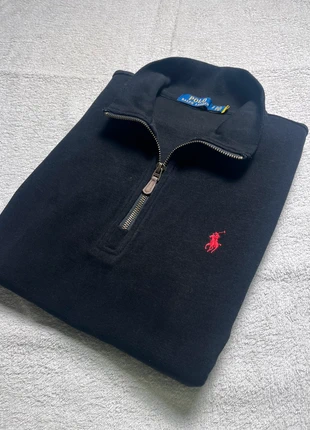 Pull Half zip 1/4 col camionneur noir Ralph Lauren taille S, marque: Ralph Lauren, état: Très bon état, taille: S, 49,90 €, 53,10 € Protection acheteurs incluse