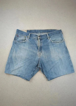 Short Ralph Lauren Hampton Straight Fit | Denim bleu vintage | Taille W38 L30 Homme, marque: Ralph Lauren, état: Bon état, taille: W38 | FR 48, 10,00 €, 11,20 € Protection acheteurs (Pro) incluse