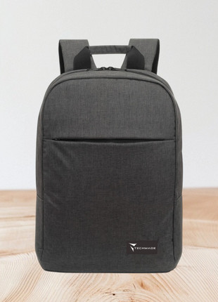 Zaino Porta PC 15.6" Techmade Elegante, Resistente e Impermeabile Grigio Scuro, marque: Techmade, état: Neuf avec étiquette, 21,99 €, 23,79 € Protection acheteurs (Pro) incluse